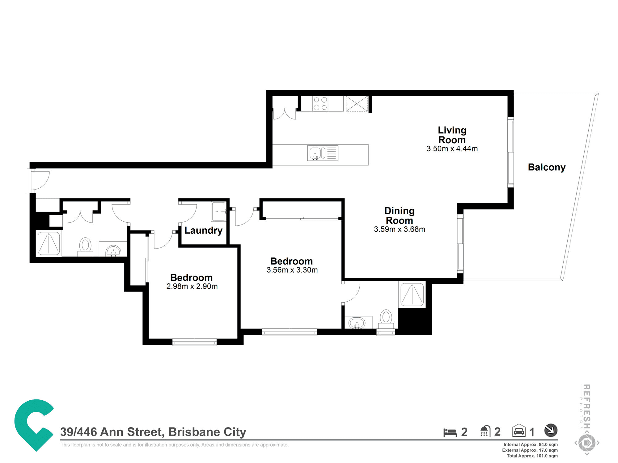 24/446 Ann Street, BRISBANE CITY, QLD 4000