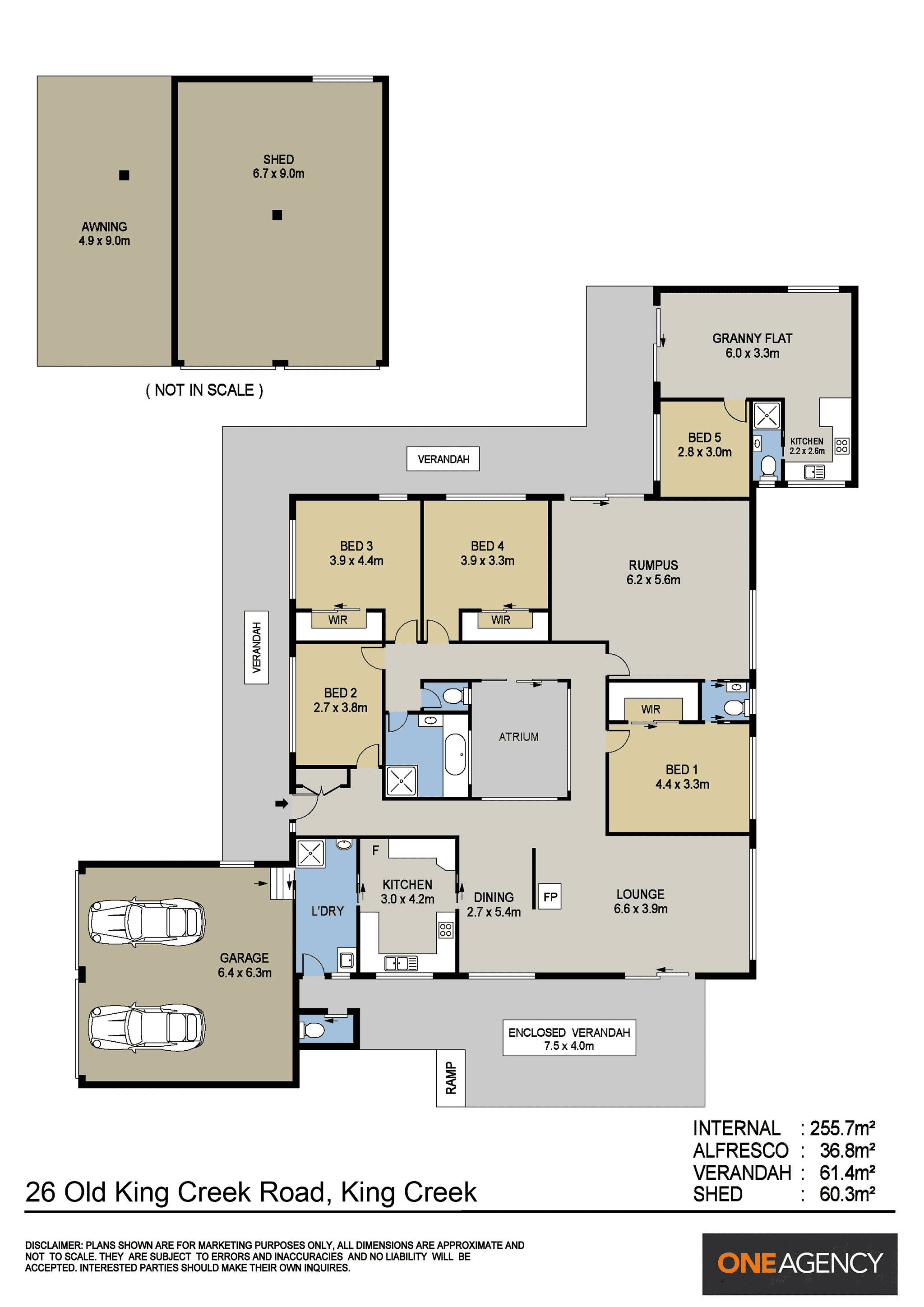 26 Old King Creek Road, King Creek, NSW 2446