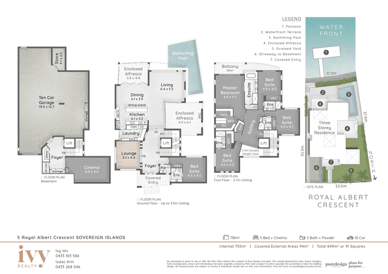 5 Royal Albert Crescent, Sovereign Islands, QLD 4216