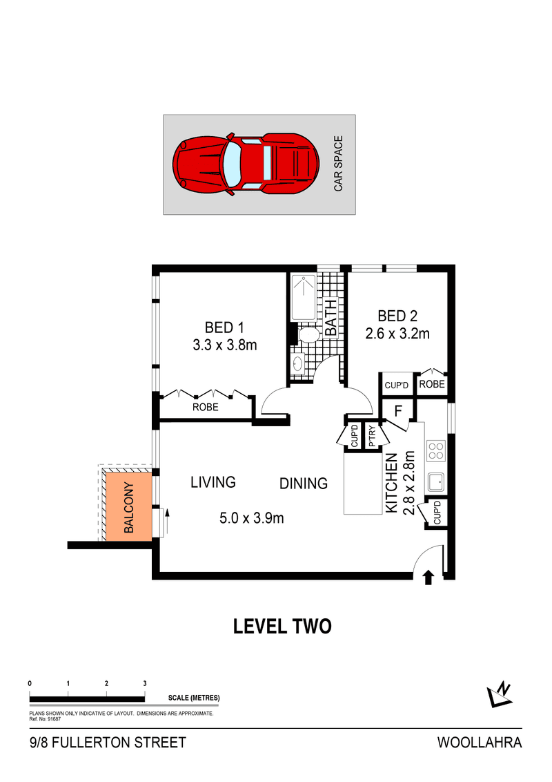 9/8 Fullerton Street, Woollahra, NSW 2025