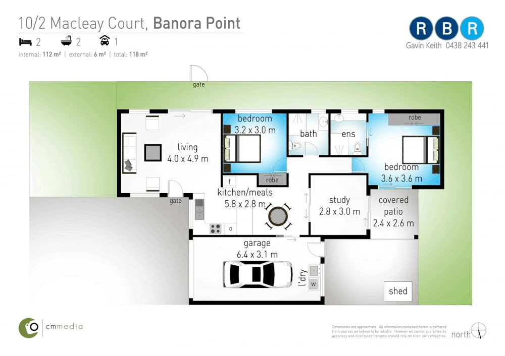 10/2 Macleay Court, BANORA POINT, NSW 2486