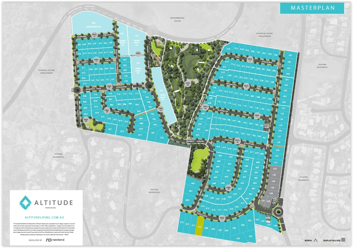 Lot 510 Altitude Boulevard, Terranora, NSW 2486