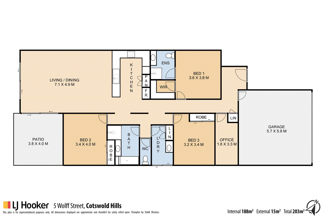 5 Wolff Street, COTSWOLD HILLS, QLD 4350