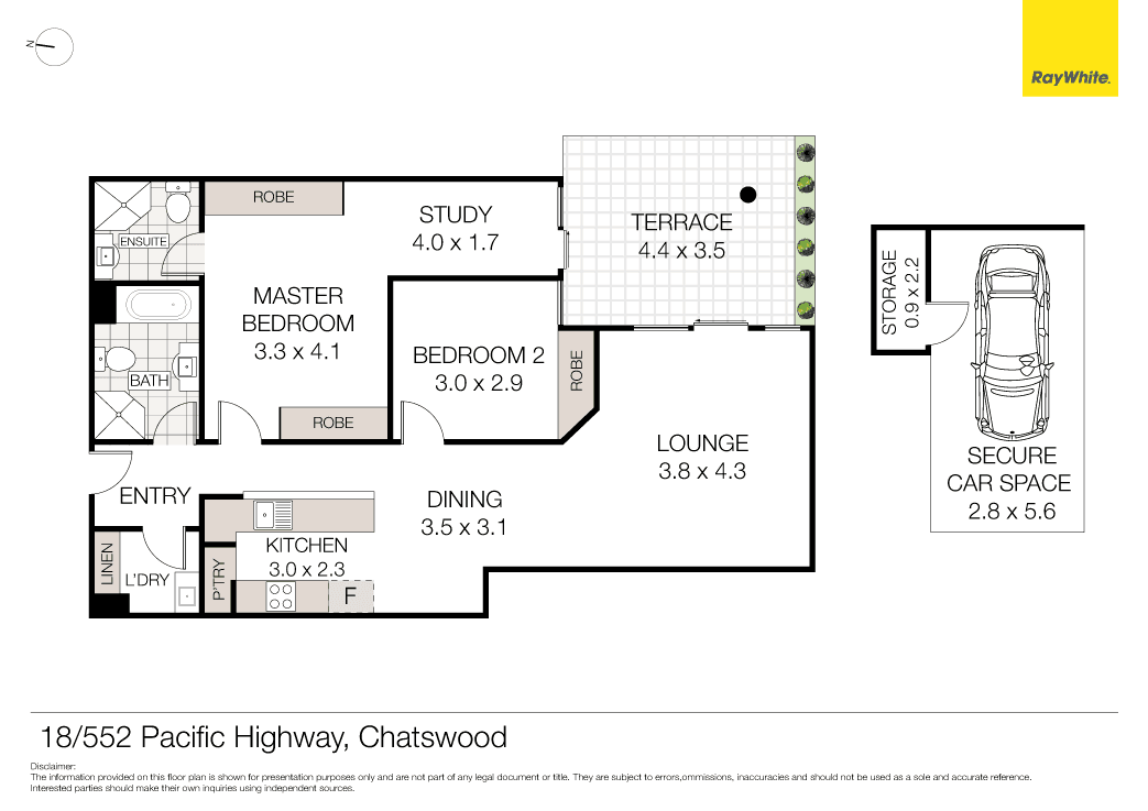 18/552-554 Pacific Highway, CHATSWOOD, NSW 2067