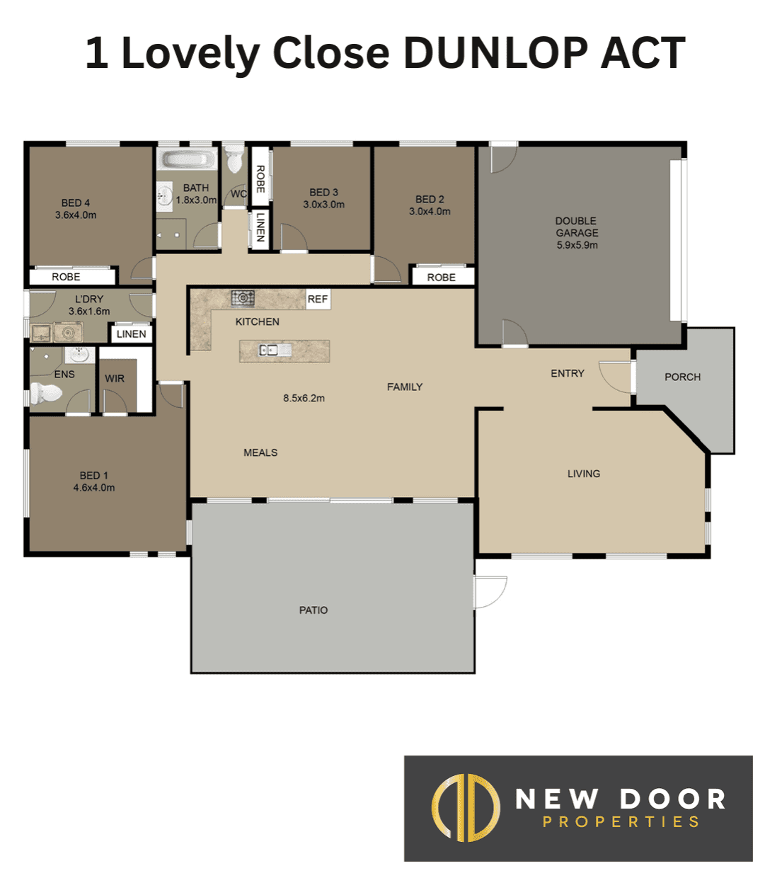 1 Lovely Close, DUNLOP, ACT 2615