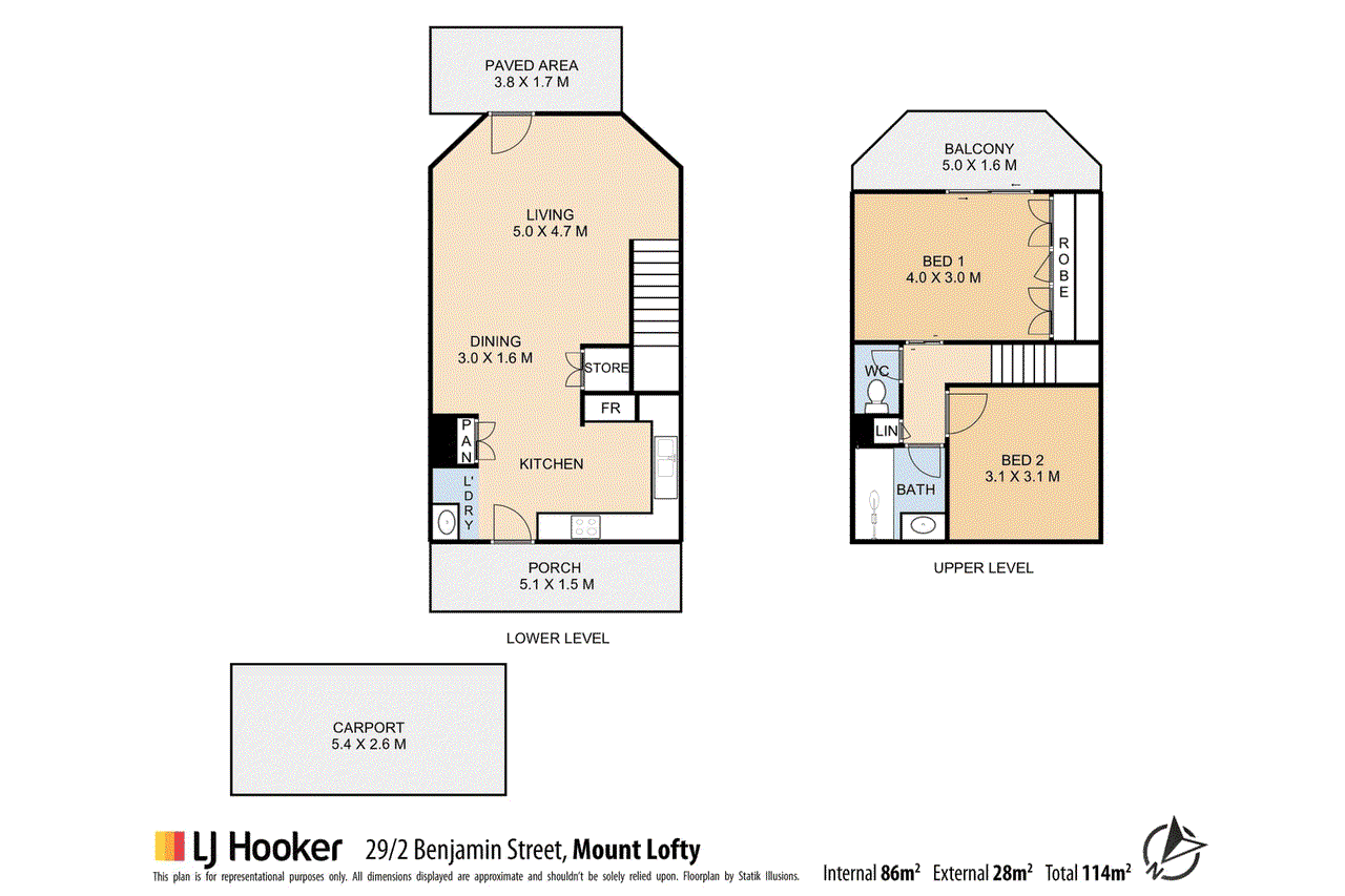 29/2 Benjamin Street, MOUNT LOFTY, QLD 4350