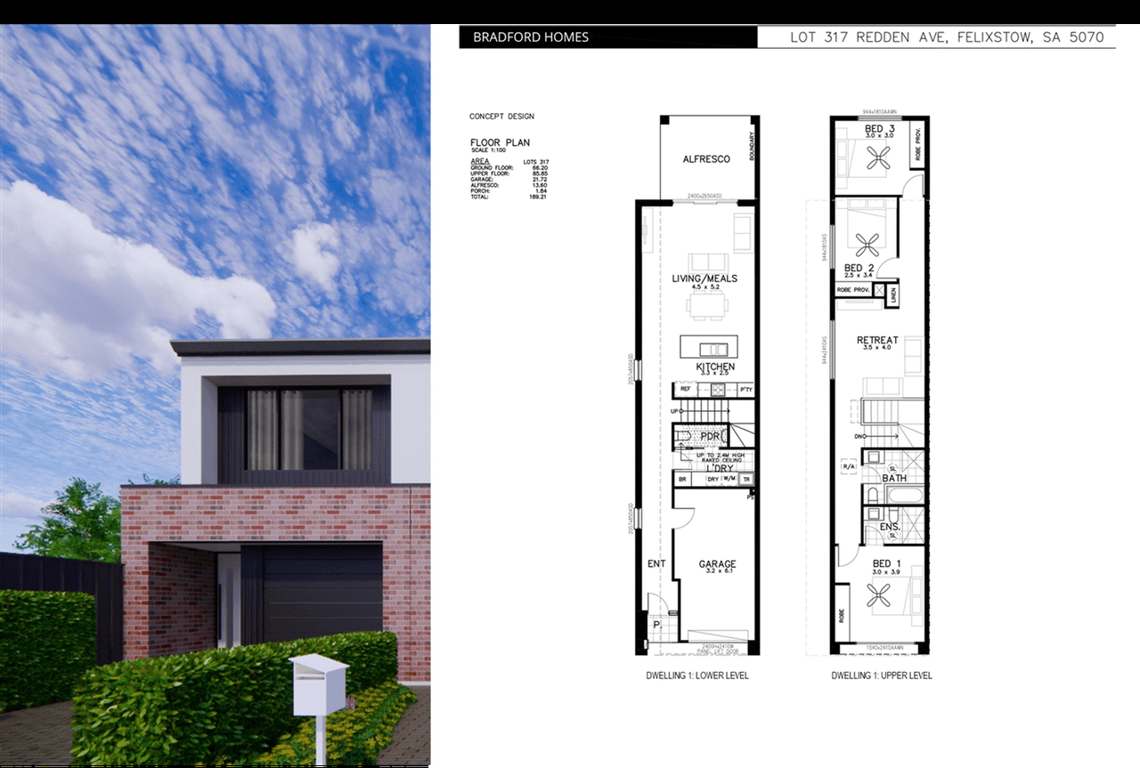 Lots 317 - 319  Redden Ave, Felixstow, SA 5070