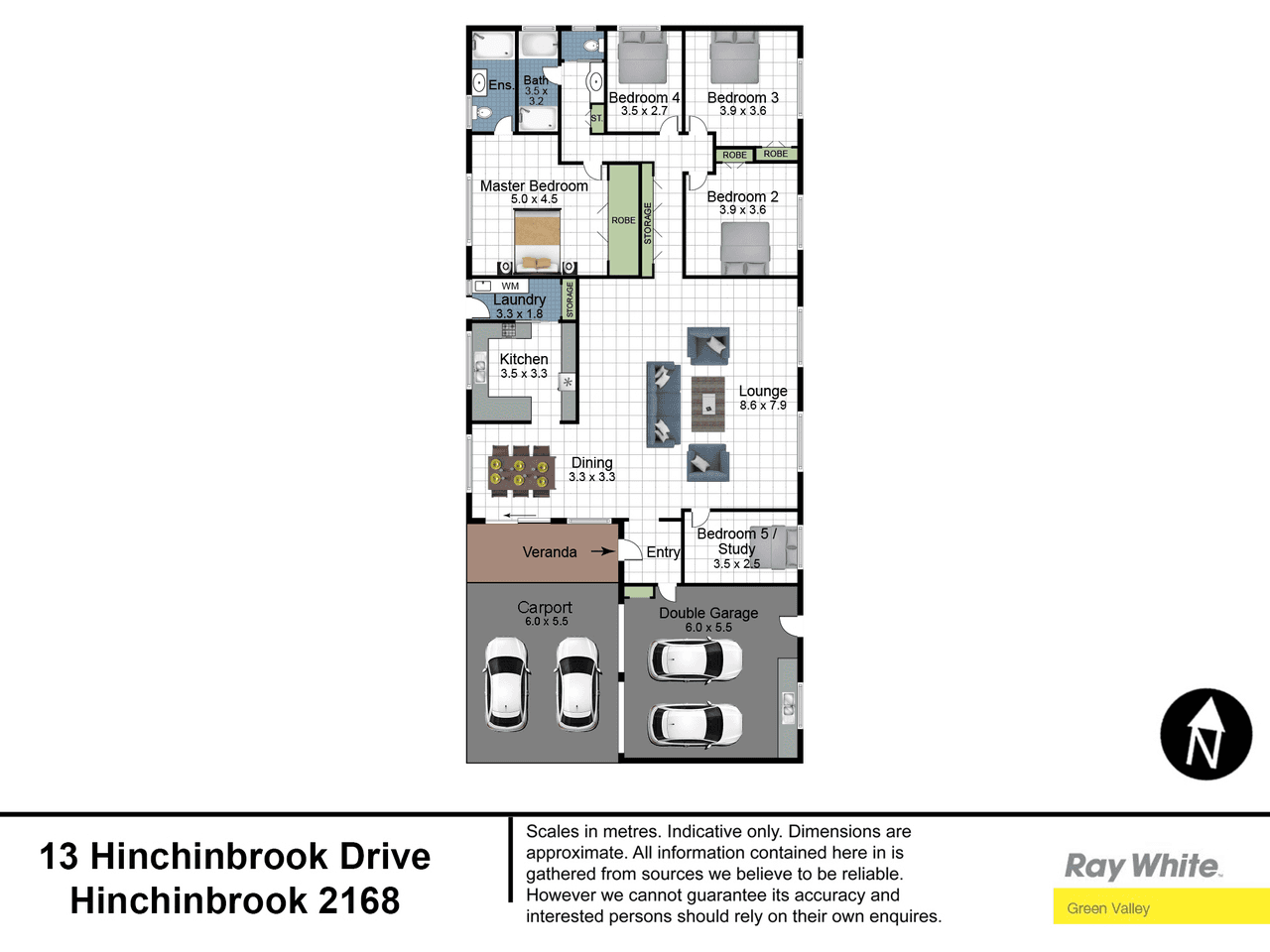 13 Hinchinbrook Drive, HINCHINBROOK, NSW 2168