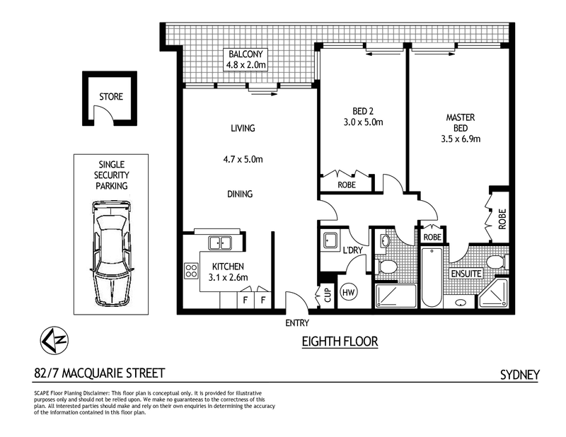 82/7 Macquarie Street, Sydney, NSW 2000