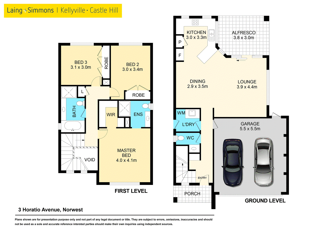 3 Horatio Avenue, NORWEST, NSW 2153