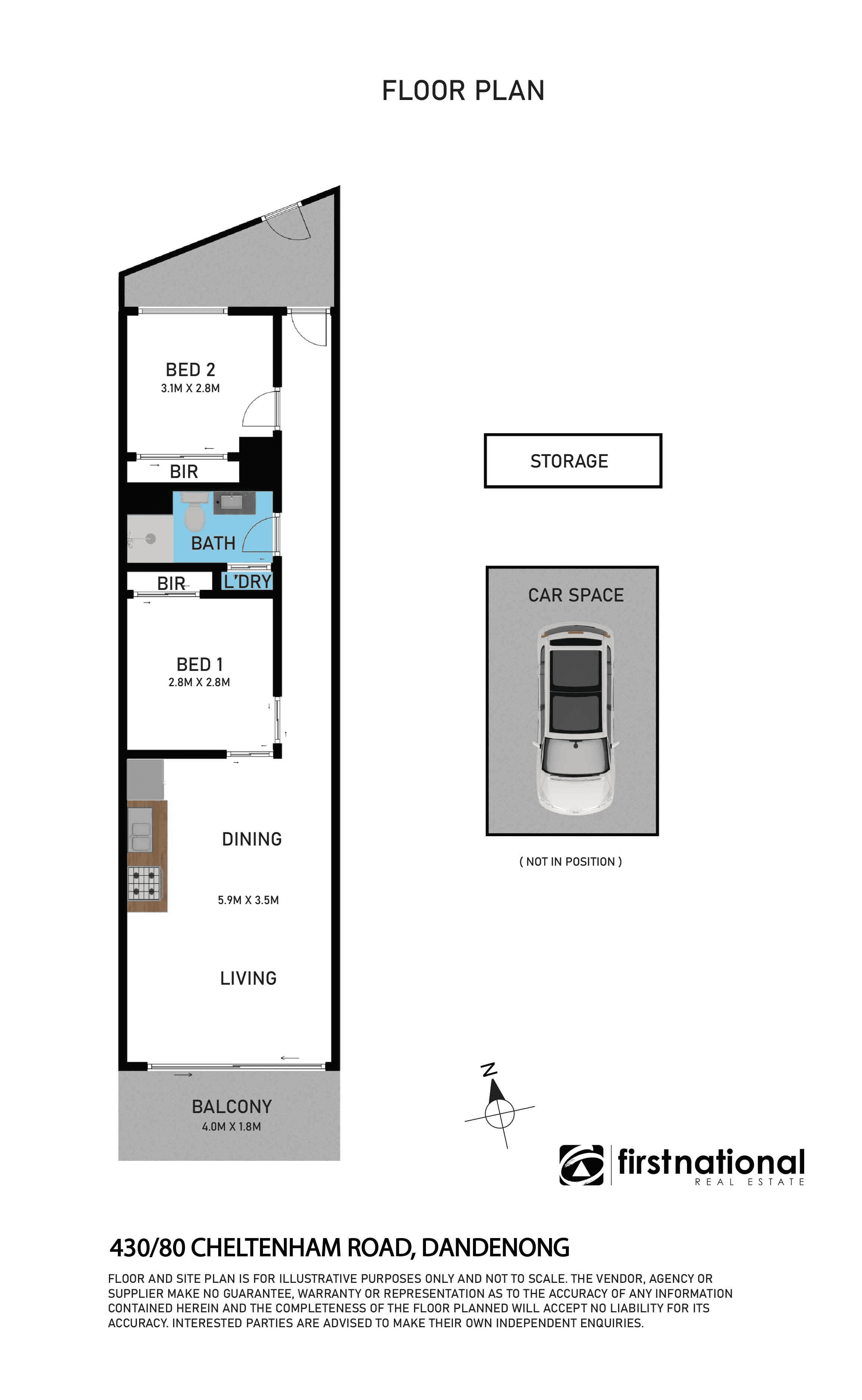 430/80 Cheltenham Road, Dandenong, VIC 3175