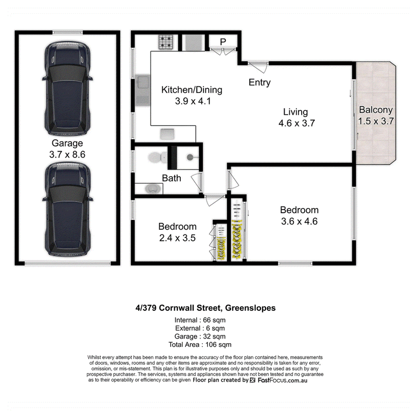 4/379 Cornwall Street, Greenslopes, QLD 4120