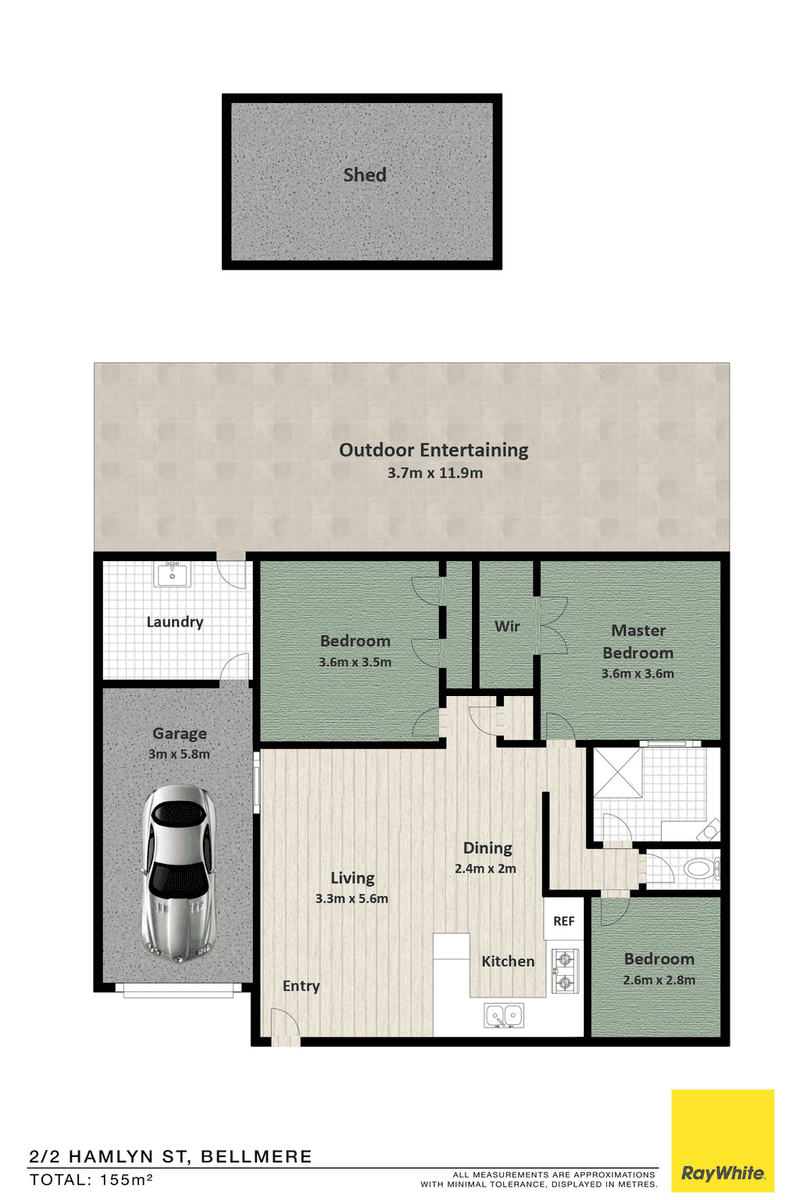 2/2 Hamlyn Street, BELLMERE, QLD 4510