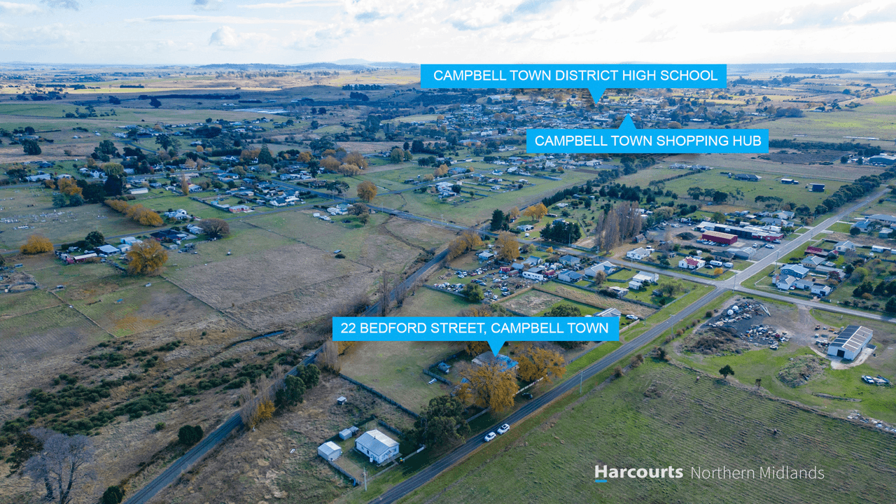 22 Bedford Street, CAMPBELL TOWN, TAS 7210