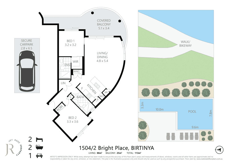 1504/2 Bright Place, Birtinya, QLD 4575