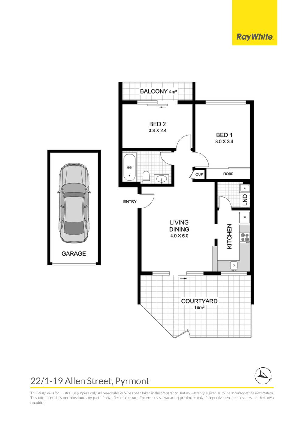 22/1-19 Allen Street, PYRMONT, NSW 2009