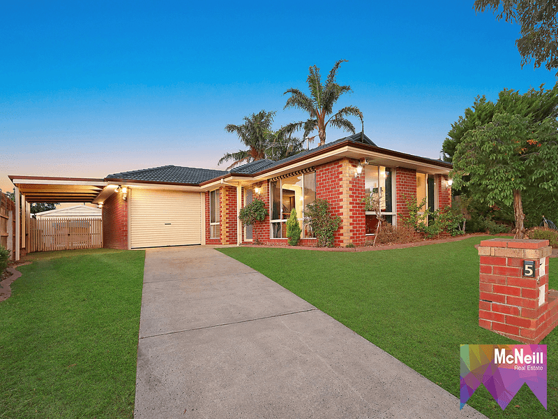 5 Exford Court, CARRUM DOWNS, VIC 3201