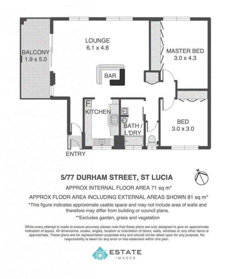 5/77 Durham Street, ST LUCIA, QLD 4067