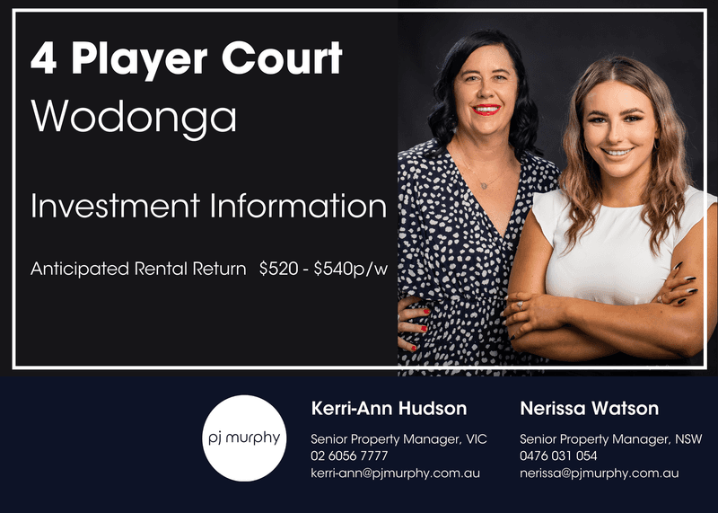 4 Player Court, Wodonga, VIC 3690