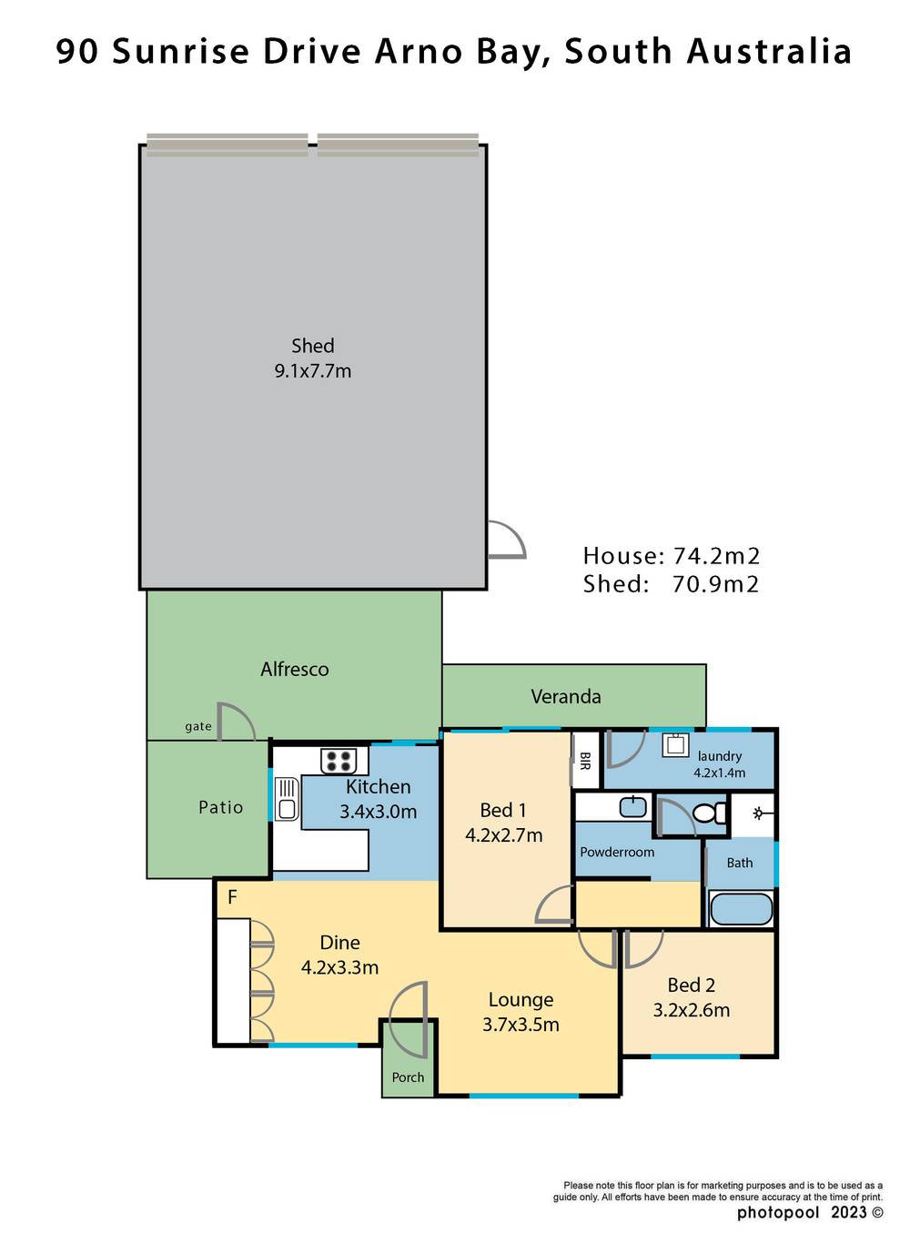 90 Sunrise Drive, ARNO BAY, SA 5603