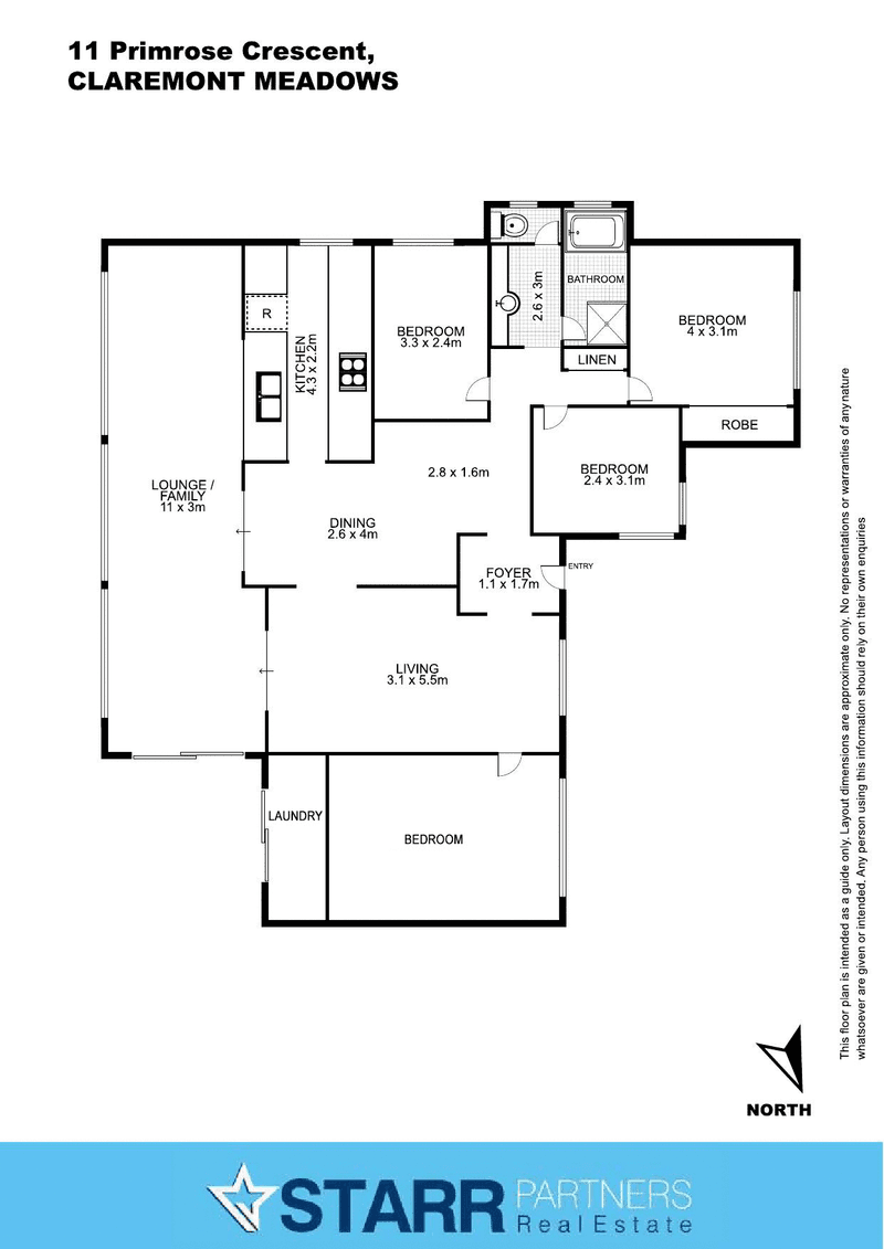 11 Primrose Circuit, CLAREMONT MEADOWS, NSW 2747