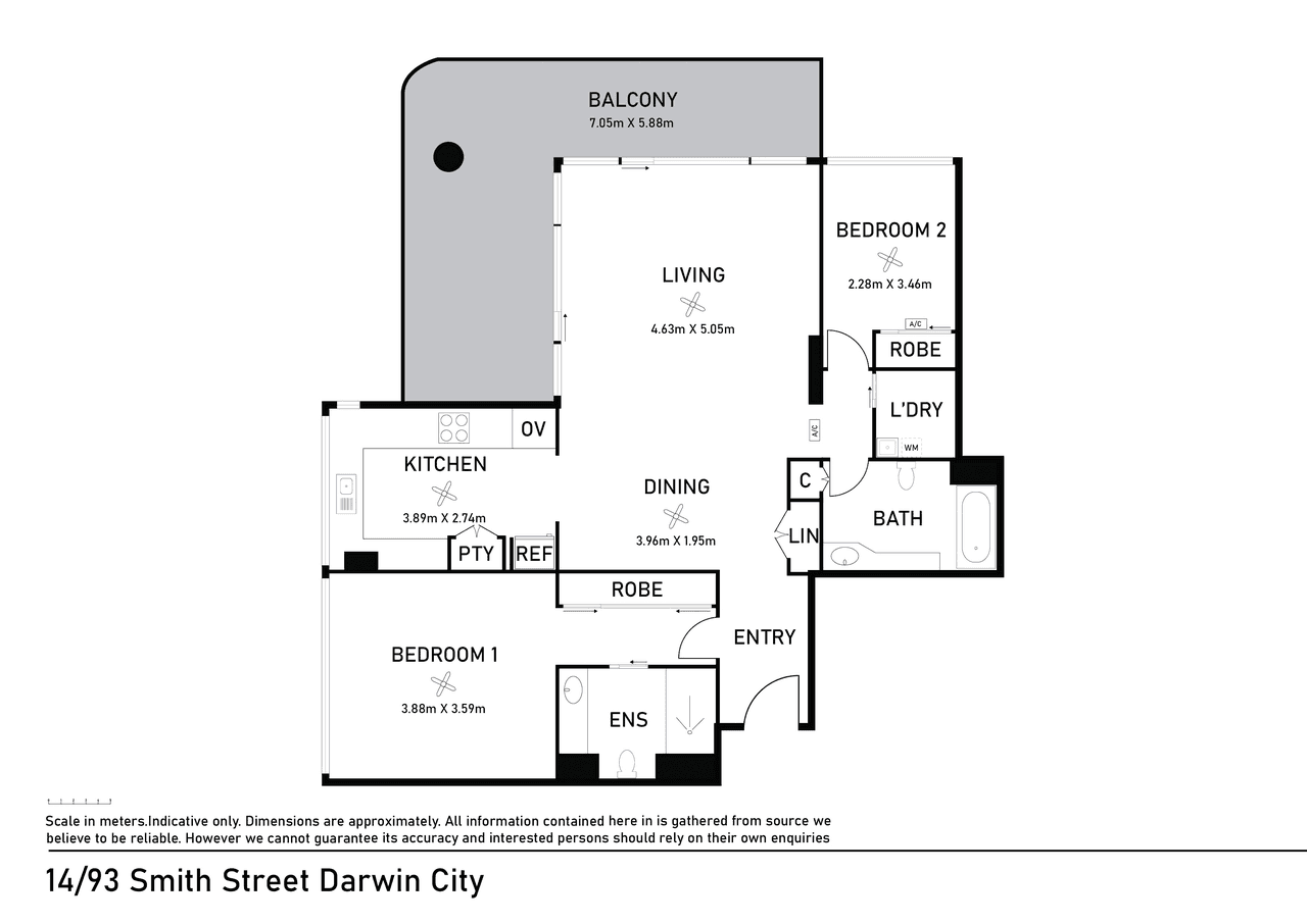 14/93 Smith Street, DARWIN CITY, NT 0800