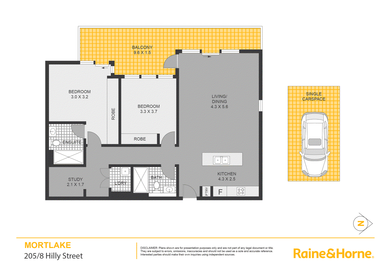 205/8 Hilly Street, MORTLAKE, NSW 2137