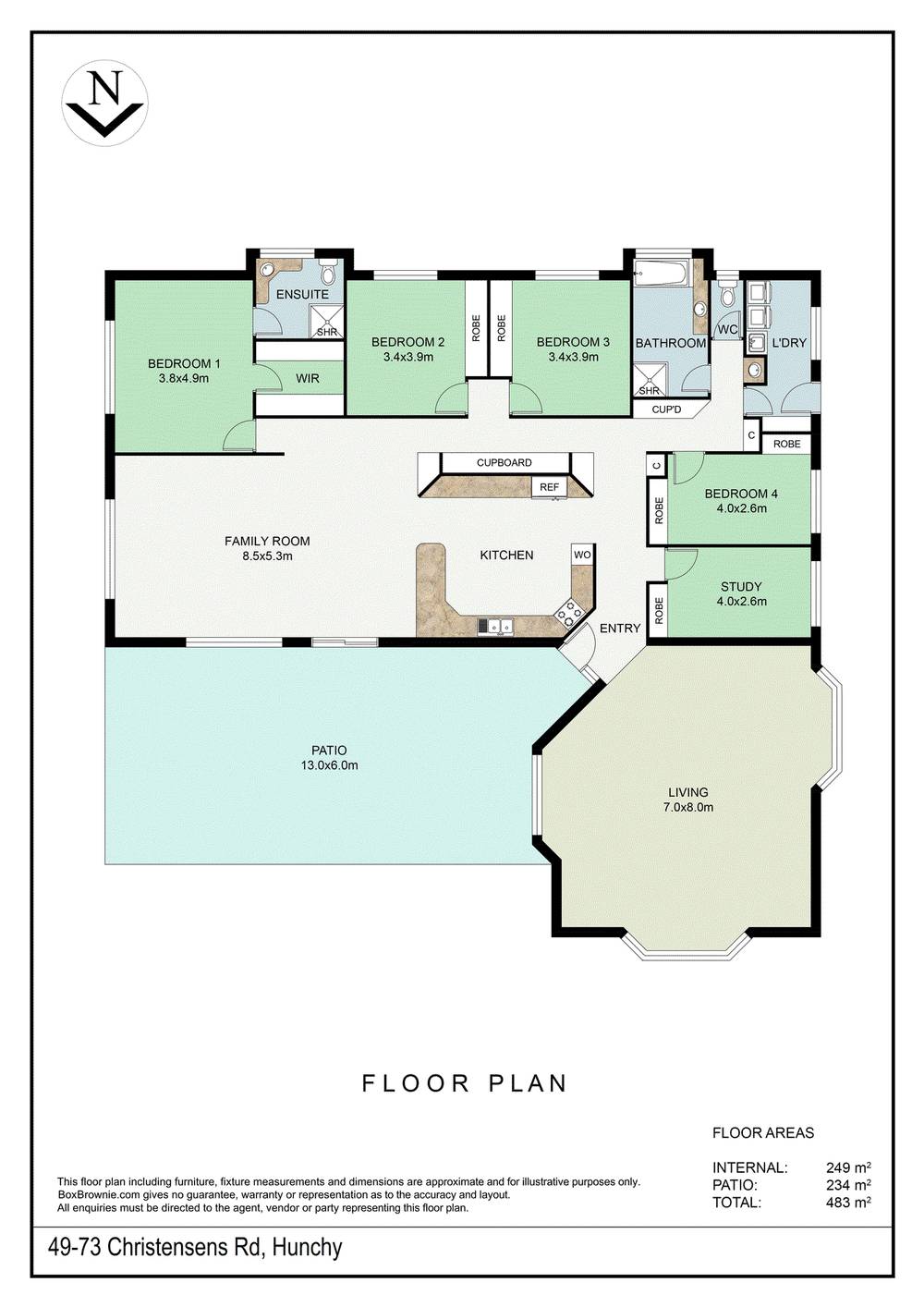 49 Christensens Rd, Hunchy, QLD 4555