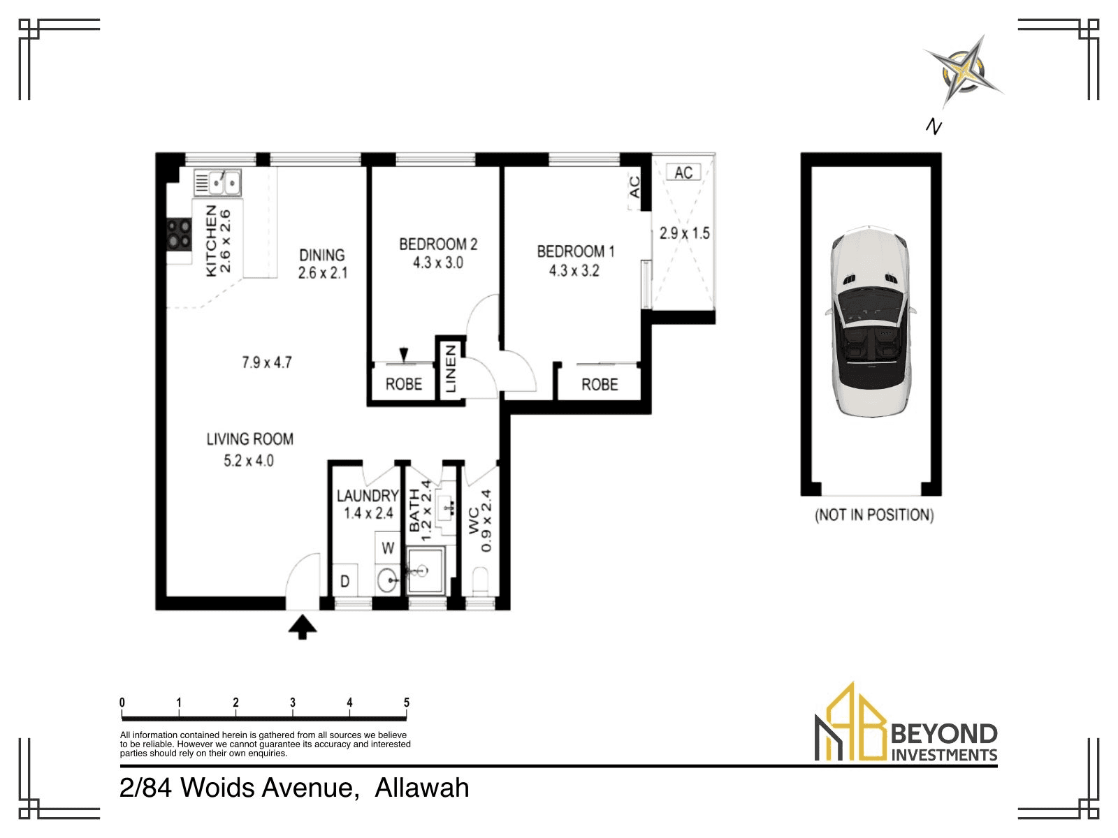 2/84 Woids Avenue, Allawah, NSW 2218