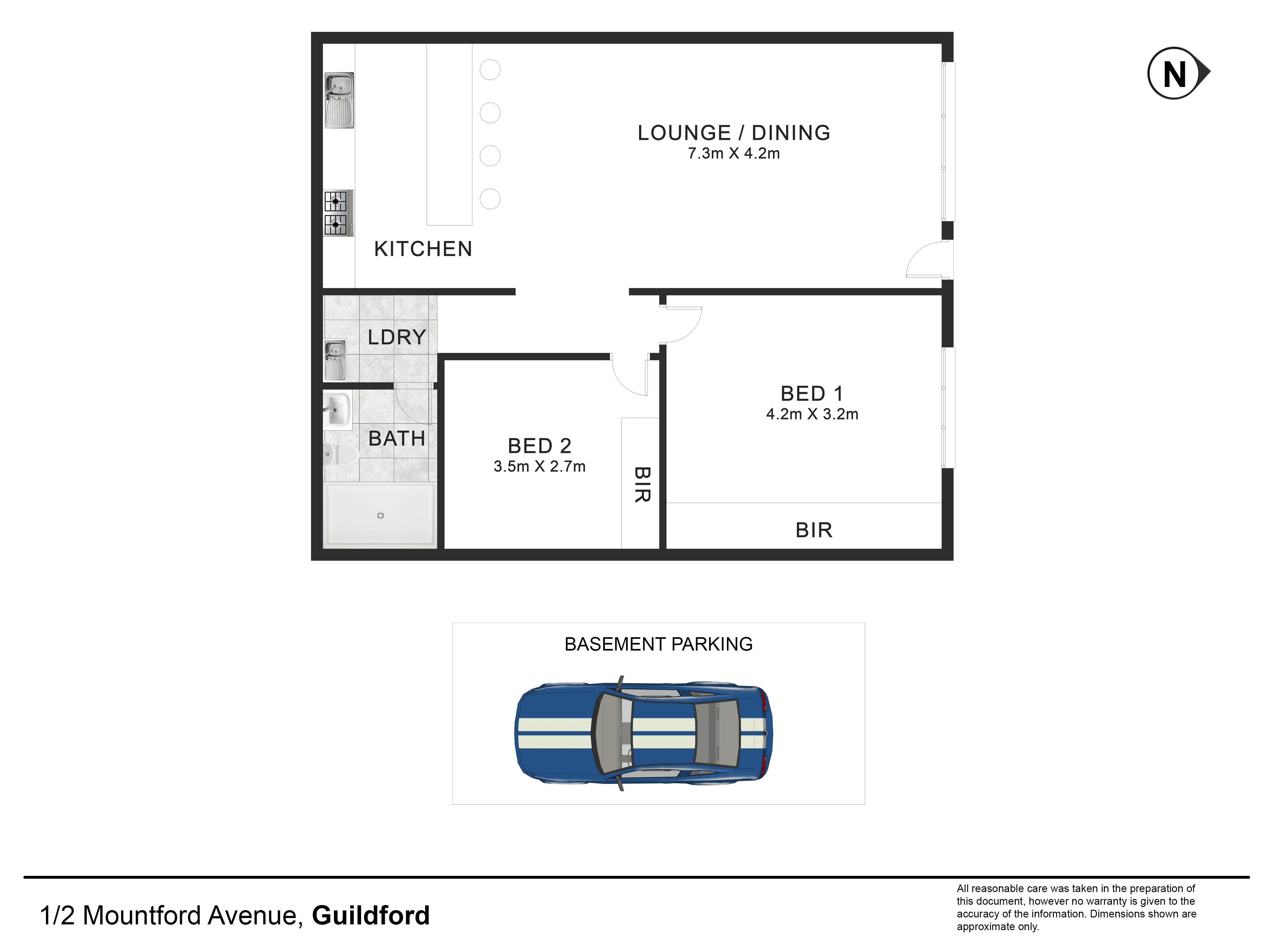 1/2 Mountford Avenue, Guildford, NSW 2161