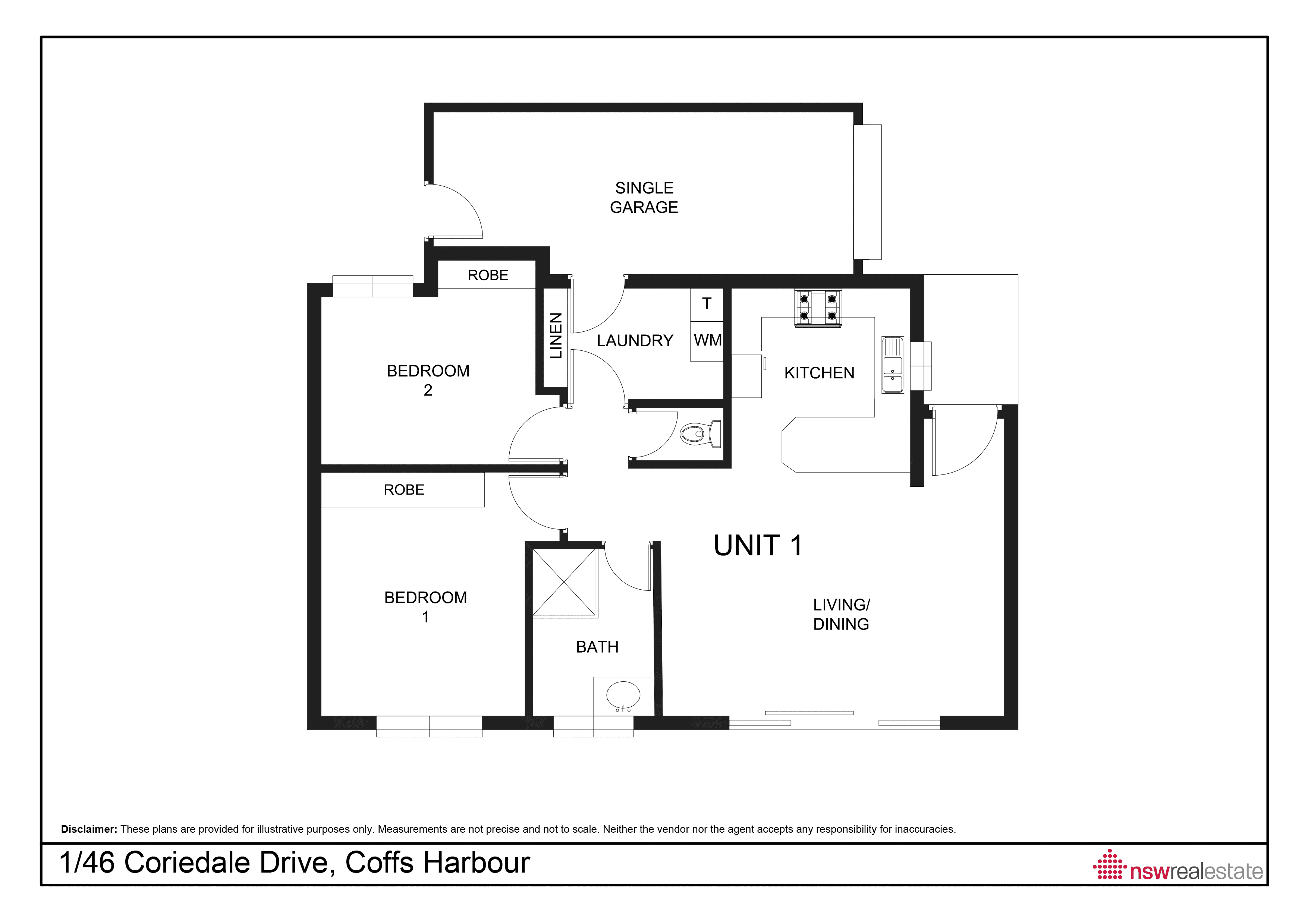 1/46 Coriedale Drive, COFFS HARBOUR, NSW 2450