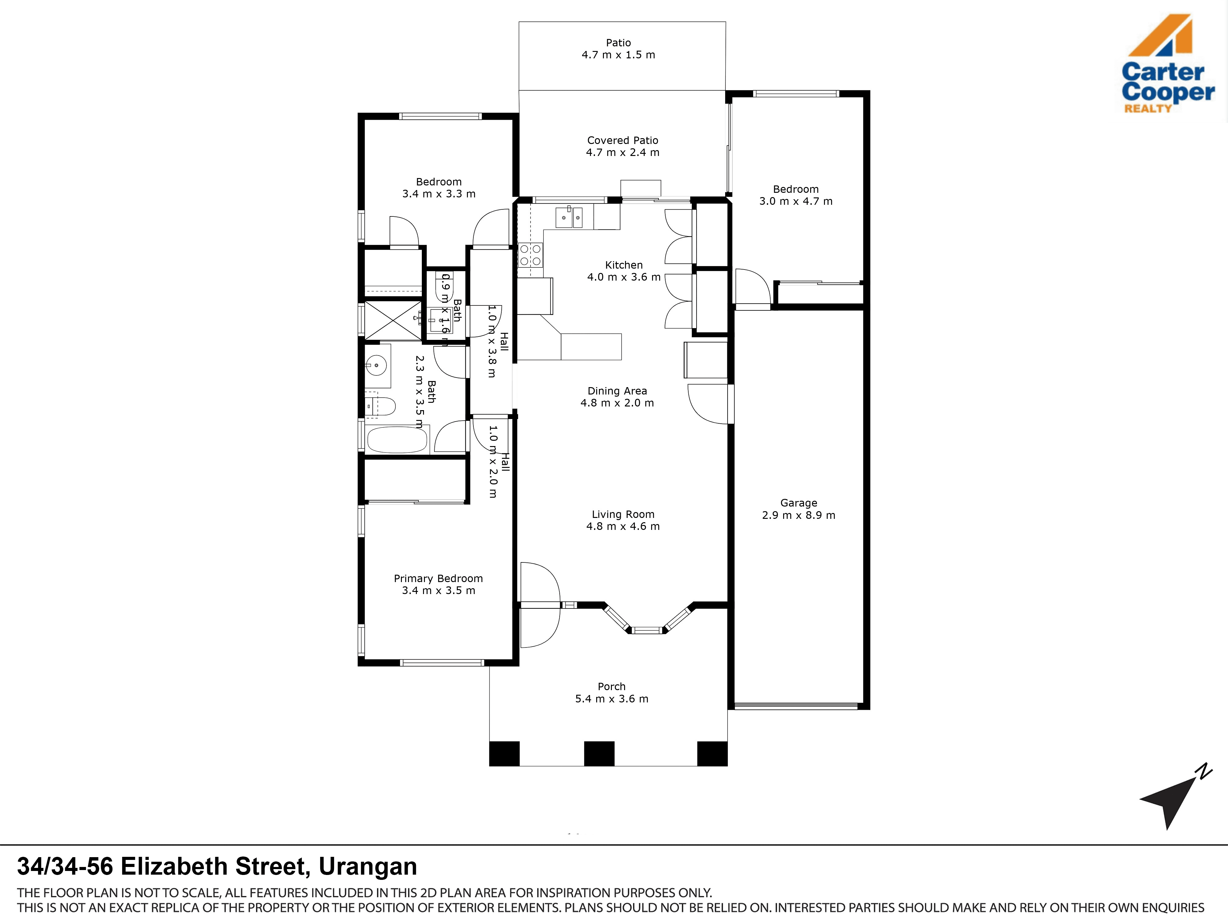 34/34-56 Elizabeth Street, URANGAN, QLD 4655