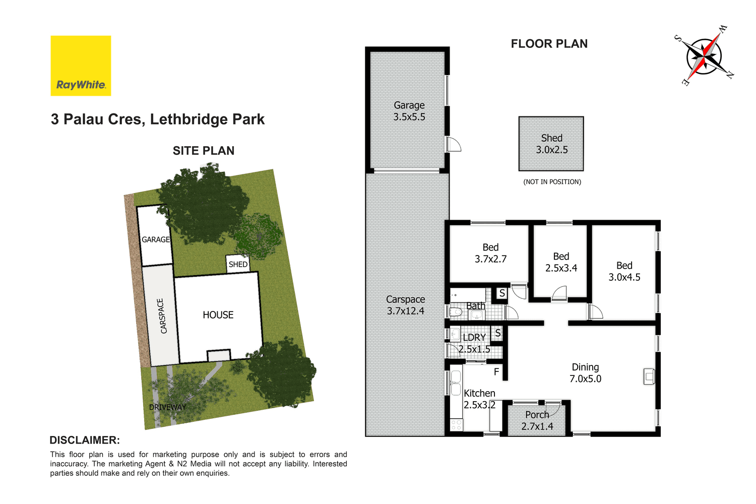 3 Palau Crescent, Lethbridge Park, NSW 2770