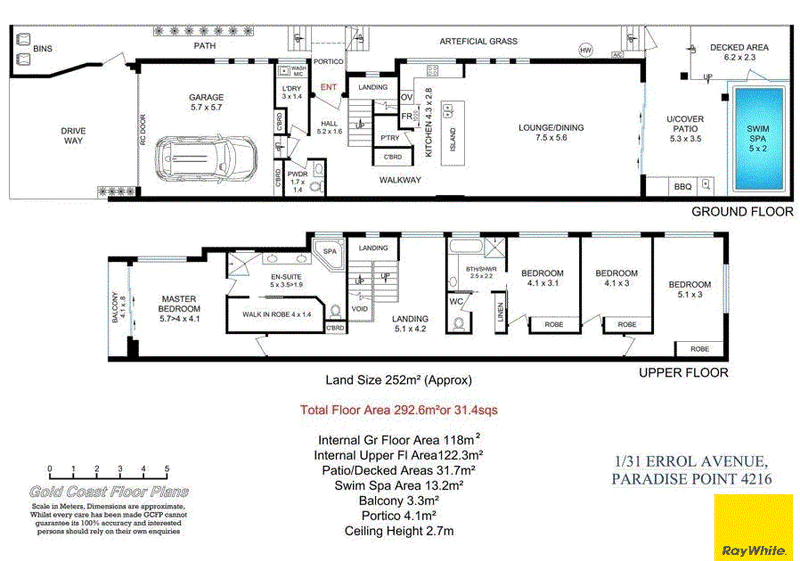 1/31 Errol Avenue, PARADISE POINT, QLD 4216