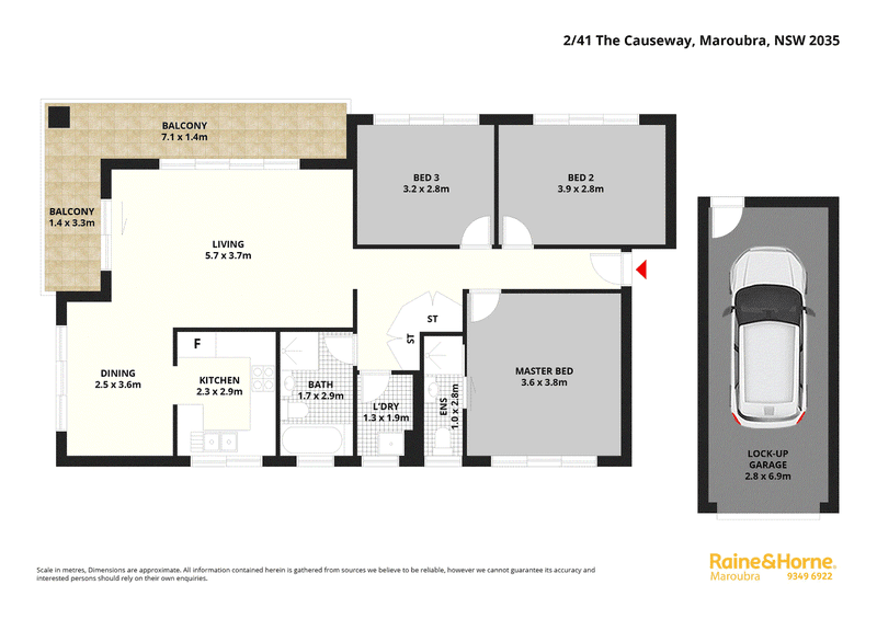 2/41 The Causeway, MAROUBRA, NSW 2035