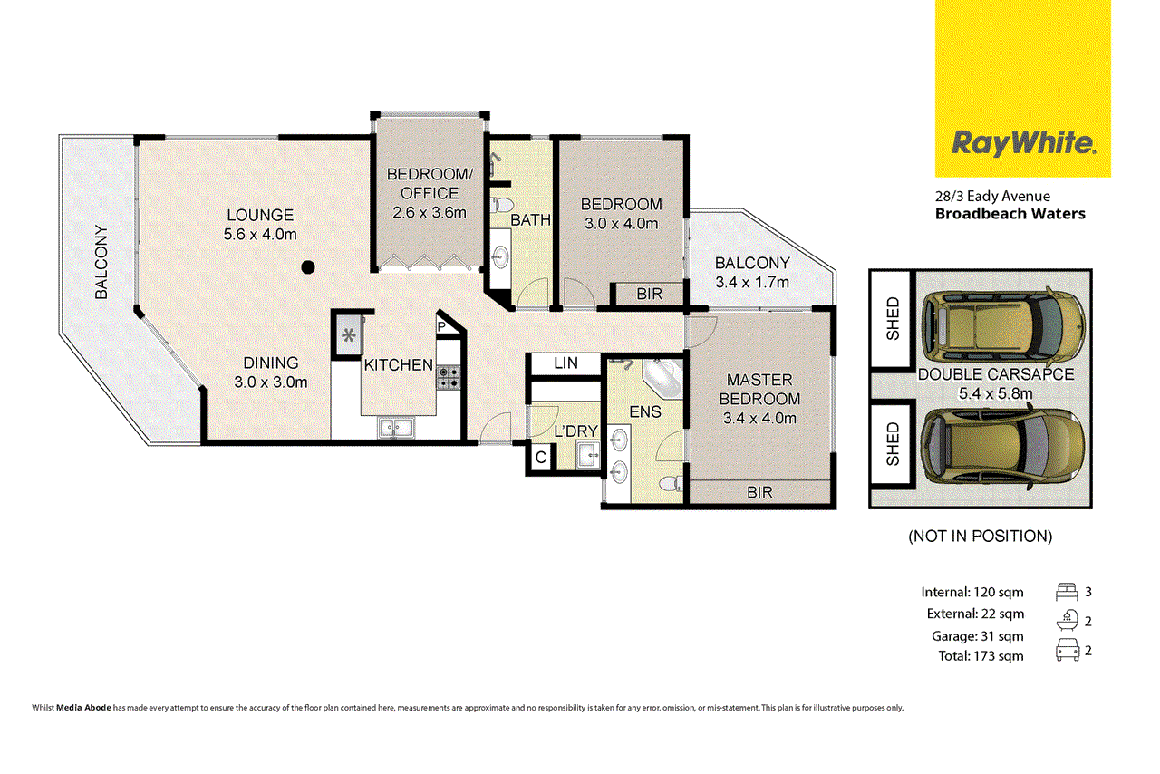 28/3-7 Eady Avenue, BROADBEACH WATERS, QLD 4218