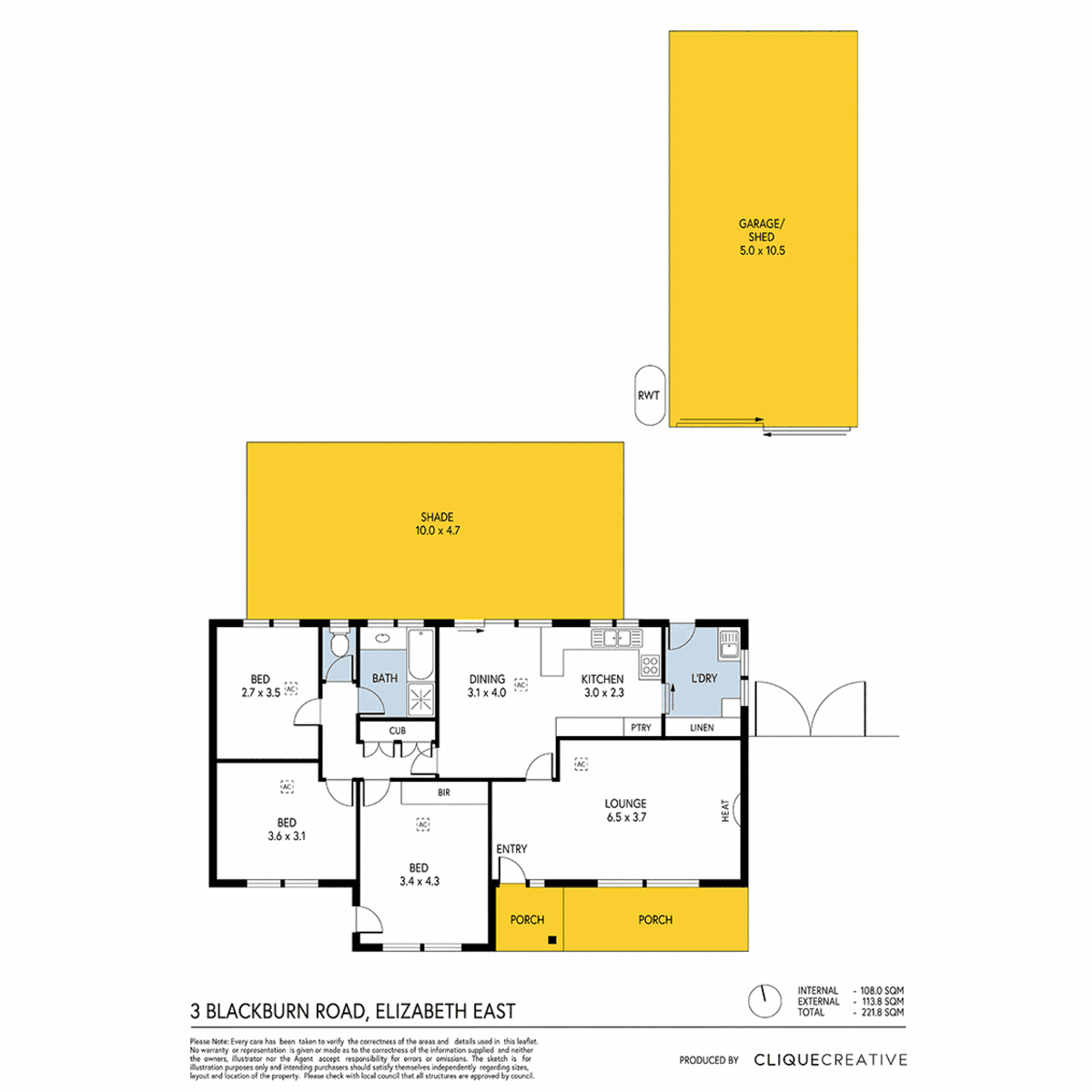 3 Blackburn Road, ELIZABETH EAST, SA 5112