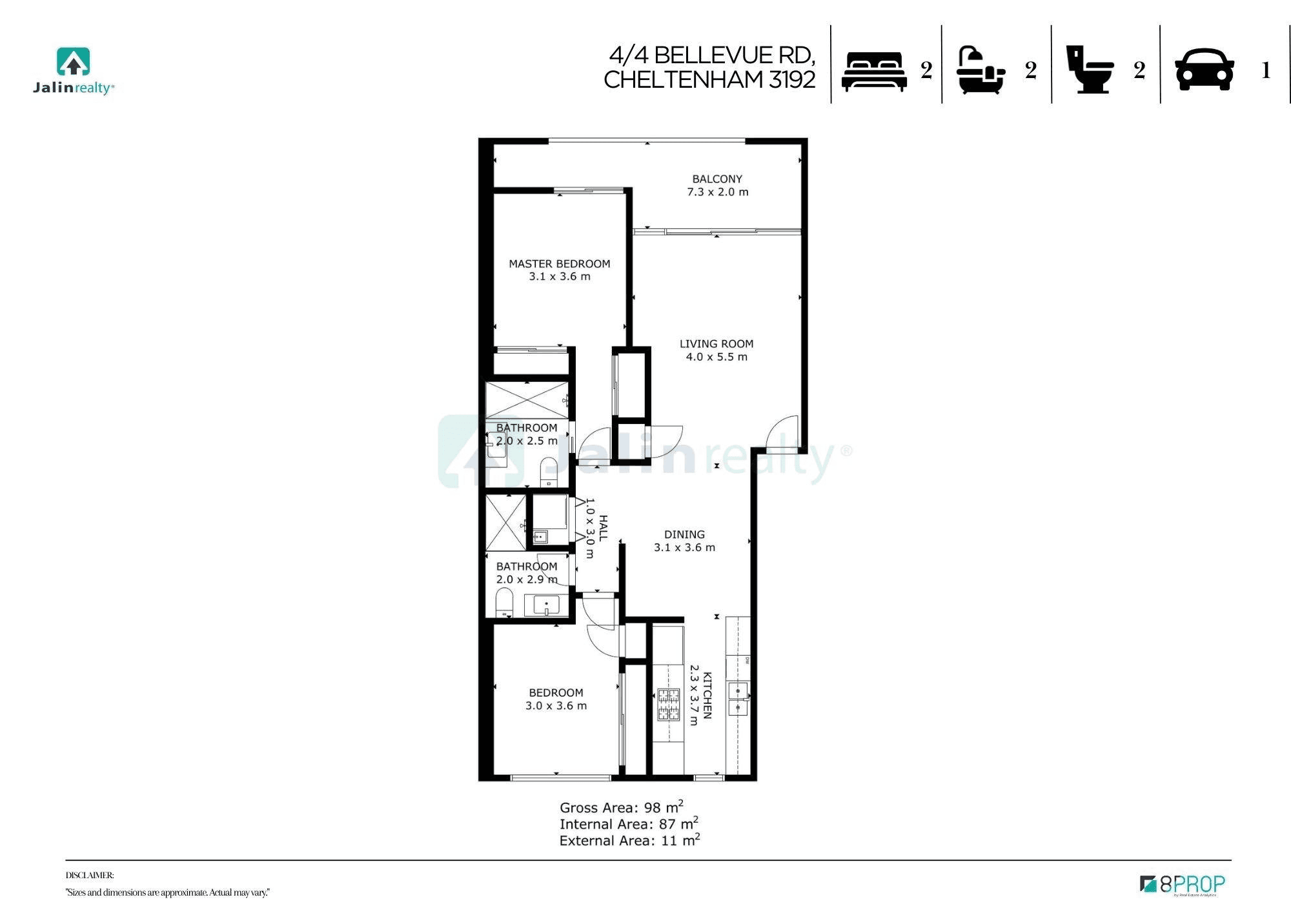 4/4 Bellevue Road, Cheltenham, VIC 3192