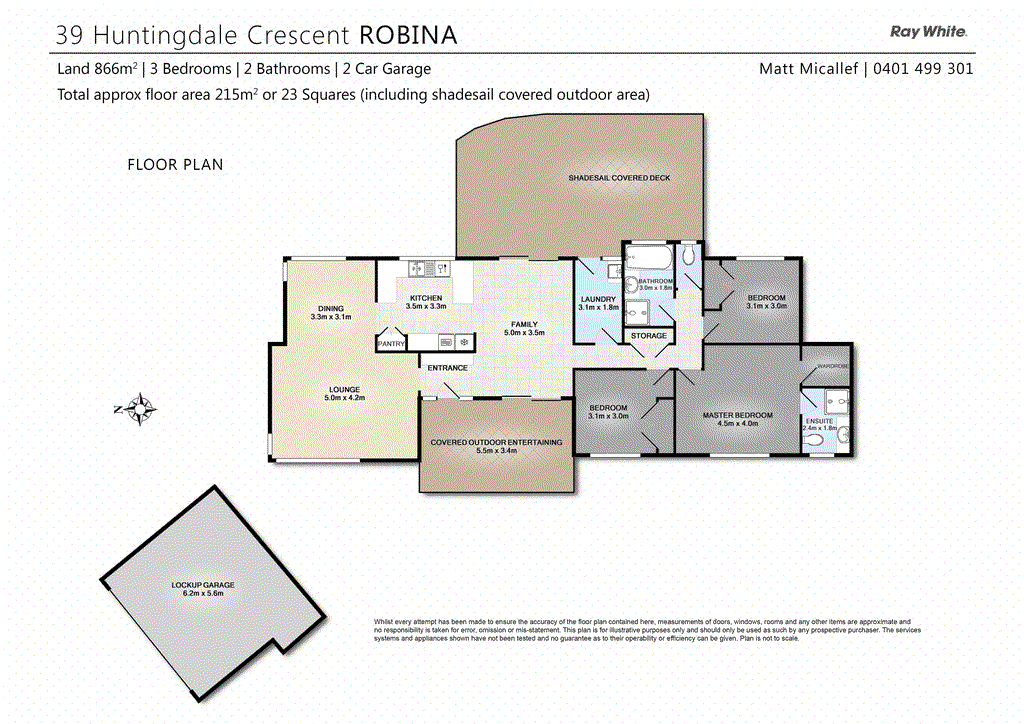 39 Huntingdale Crescent, ROBINA, QLD 4226