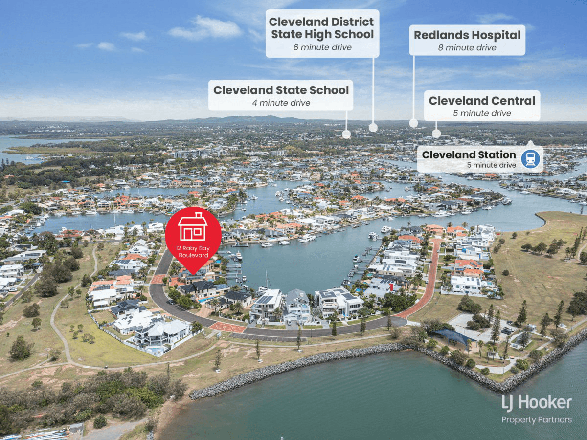 12 Raby Bay Boulevard, RABY BAY, QLD 4163