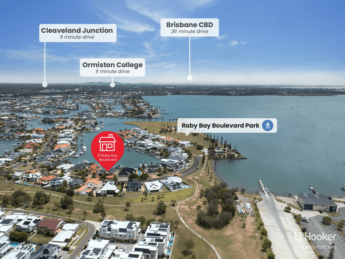 12 Raby Bay Boulevard, RABY BAY, QLD 4163