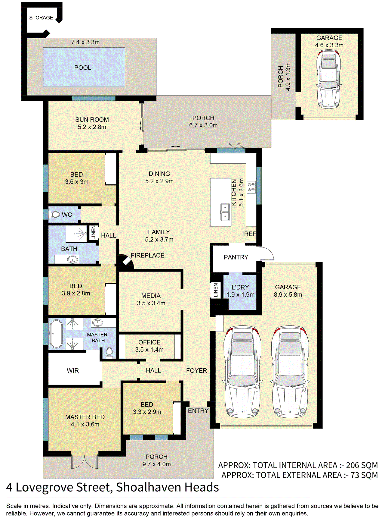 4 Lovegrove Street, Shoalhaven Heads, NSW 2535