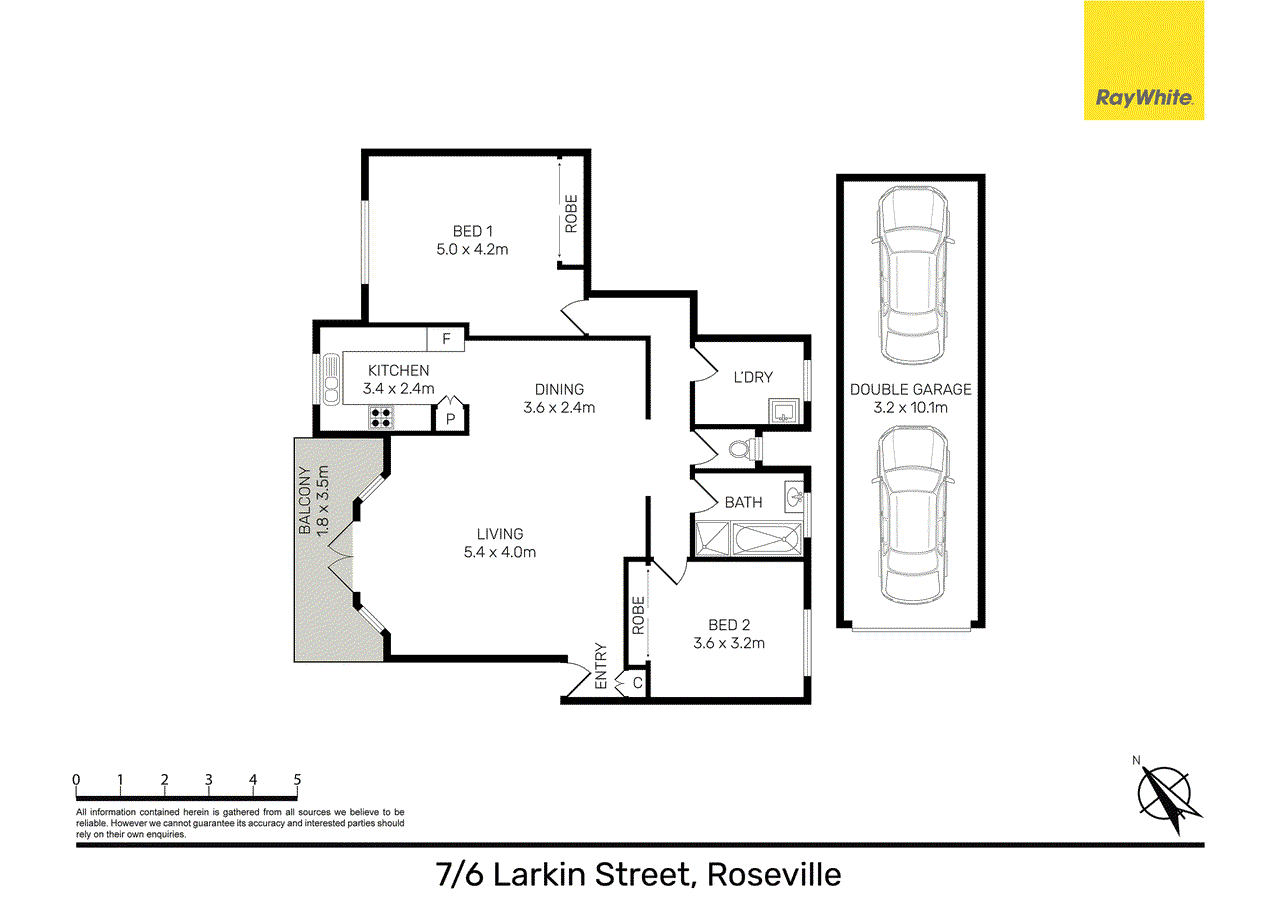 7/6 Larkin Street, ROSEVILLE, NSW 2069