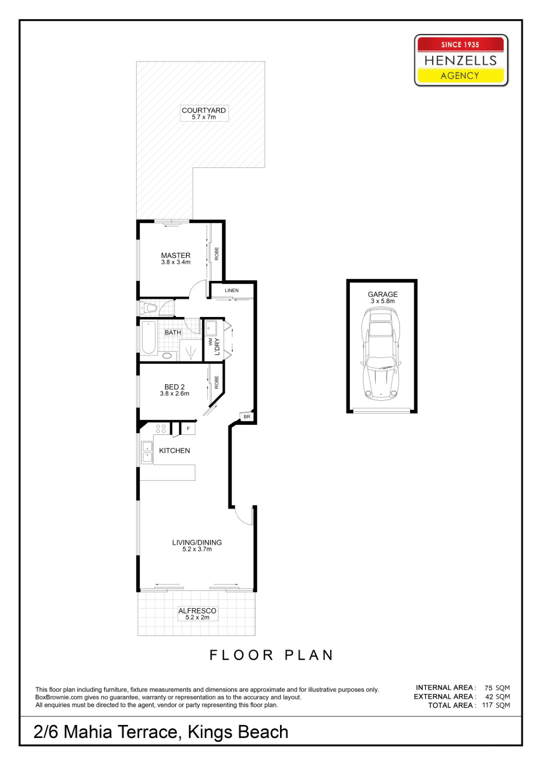 2/6 Mahia Terrace, KINGS BEACH, QLD 4551