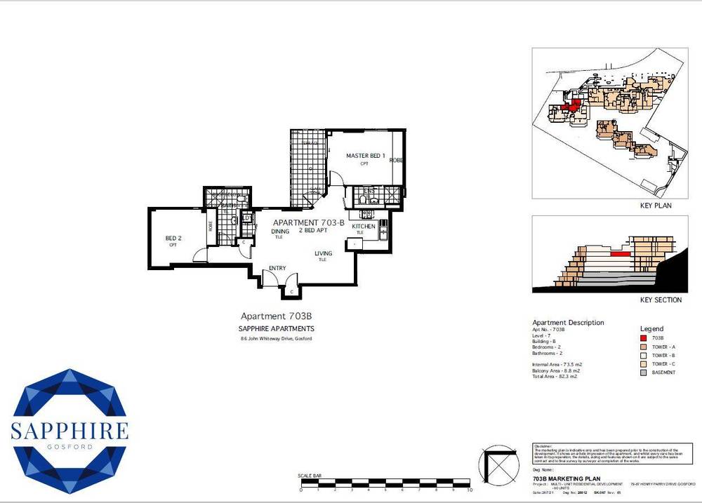 703B/79 Henry Parry Drive, Gosford, NSW 2250